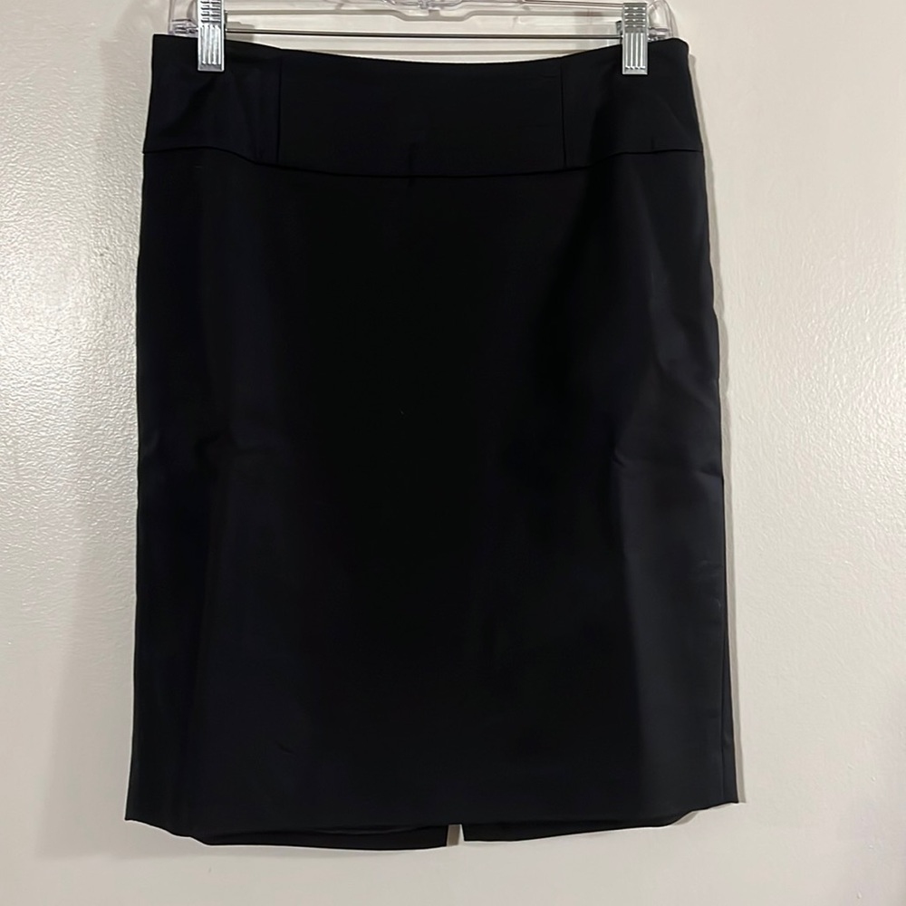 Banana Republic black straight skirt